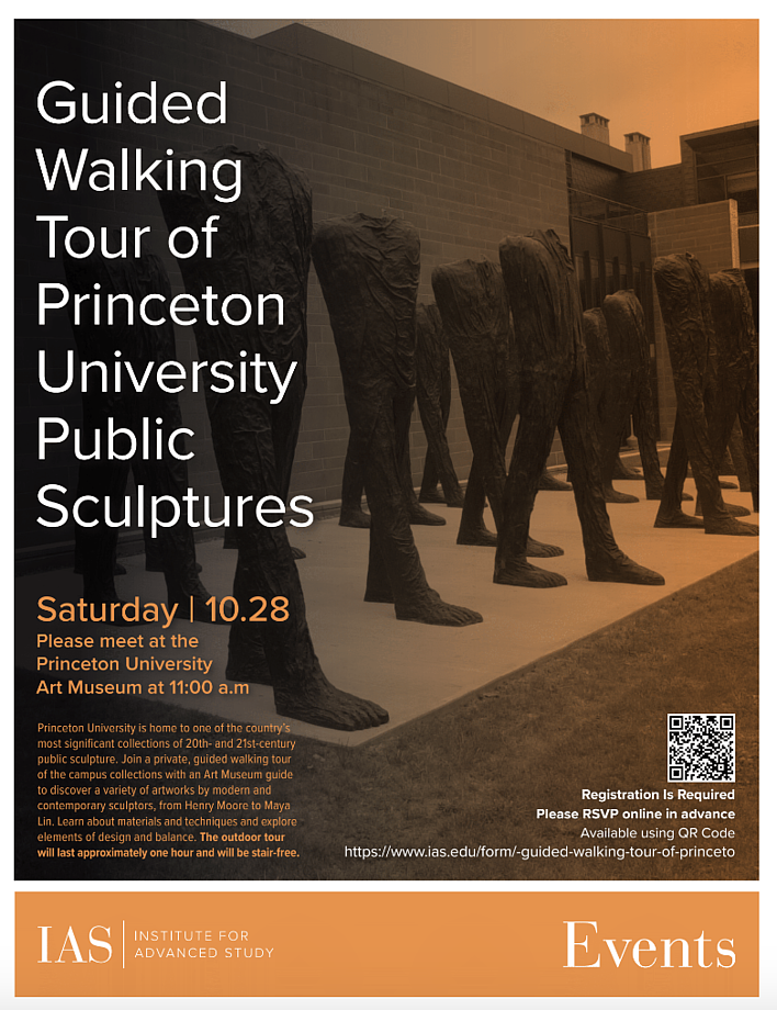Guided Walking Tour of Princeton University Public Sculptures Events